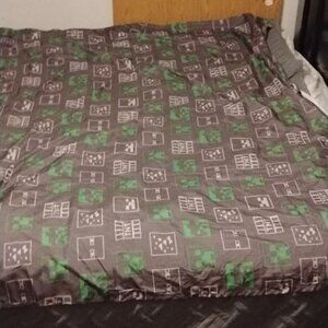 Minecraft Twin Bed Sheet Flat Mojang ©2021